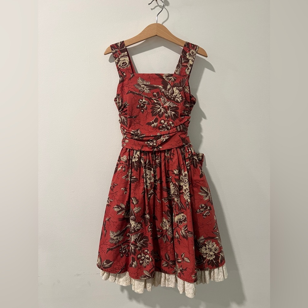 Persnickety Cream Lace Overlay Dress